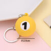 O1CN012zx15Y2H7EDY0QvyT_2209216879103-0-cib Wholesale Creative Billiards PVC Soft Rubber Keychains