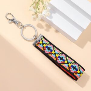 Style II / Embroidery hand rope key chain