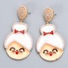 O1CN0133Cf6M2BkG96skBnG_2031248376-0-cib Wholesale Creative Santa Claus Earrings