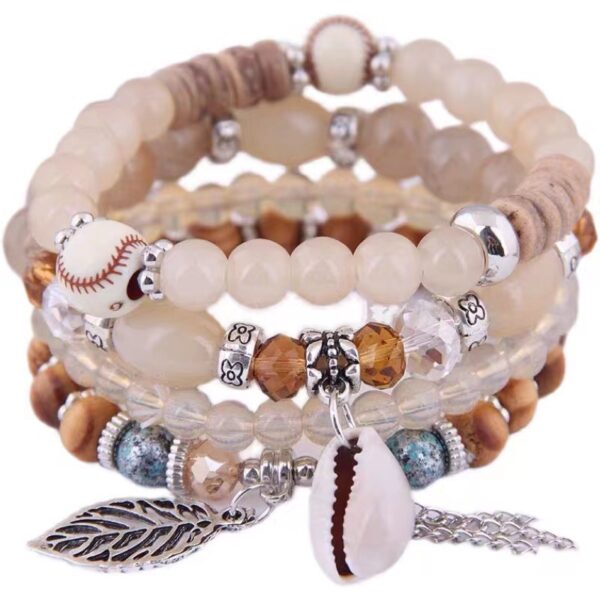 Wholesale Bohemian Shells Alloy Bracelet