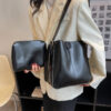 Wholesale Casual Large Capacity PU Shoulder Bag