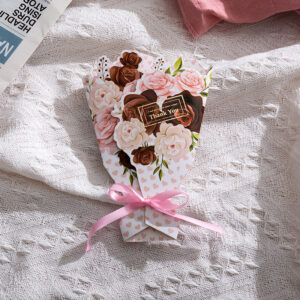 【01】rose-thank you (individually packaged in opp bag) small