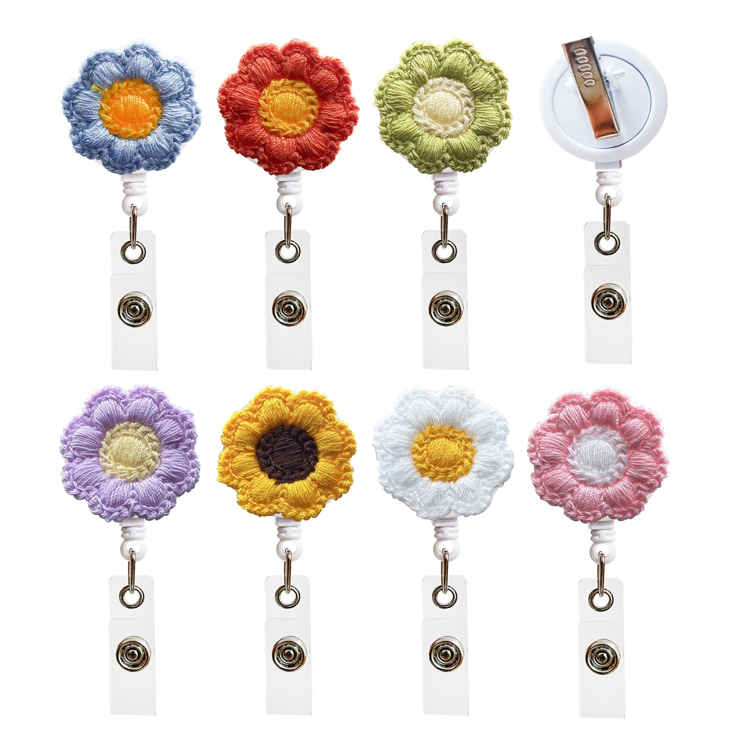 Wholesale ABS Felt Suower Keychain