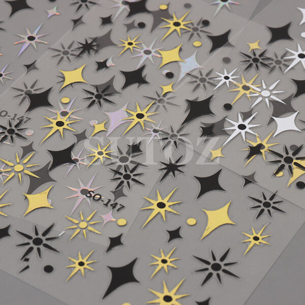 Wholesale Astral Nail Art Stickers