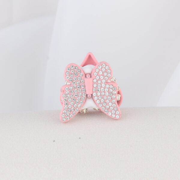 Wholesale Love Butterfly Polymer Clay Diamond Ball Straight Hole Beads
