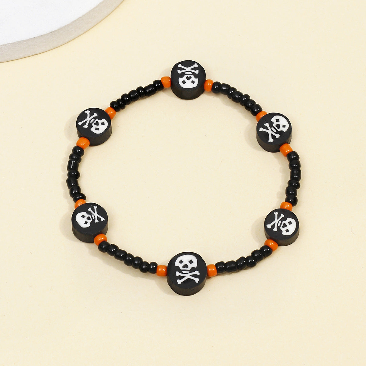 Wholesale Skeleton Bones, Soft y, Rice Beads, Beaded Bracelets