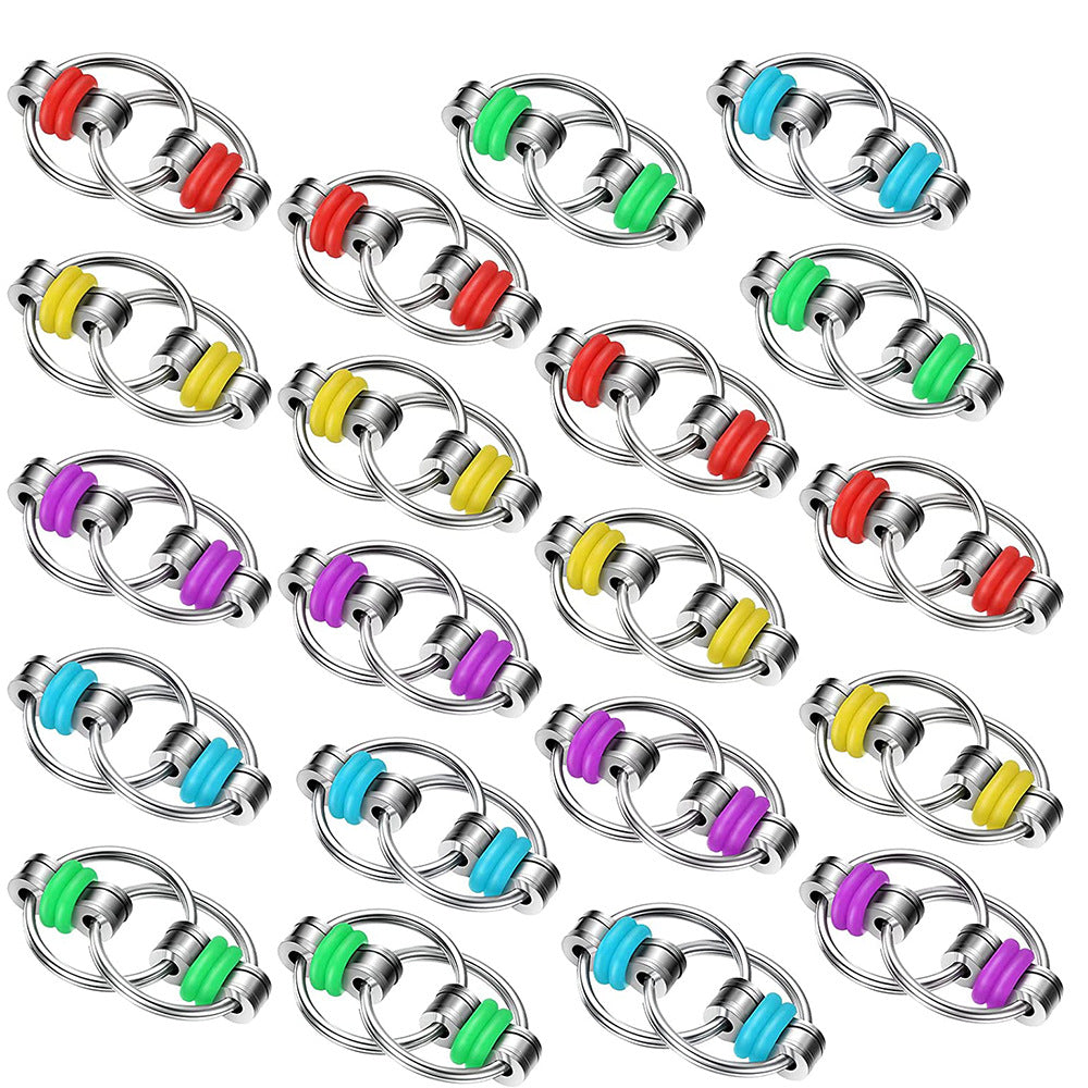 Wholesale Fidget Cube Vent Bicycle Decompression Chain