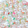 Wholesale Imitation Pearl Hand Painted Oil Drip Jewelry Accessories Beads