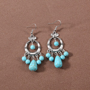 15-antique turquoise earrings
