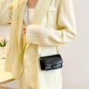 Wholesale Summer Silver Mini Crossbody Shoulder Small Square Bag