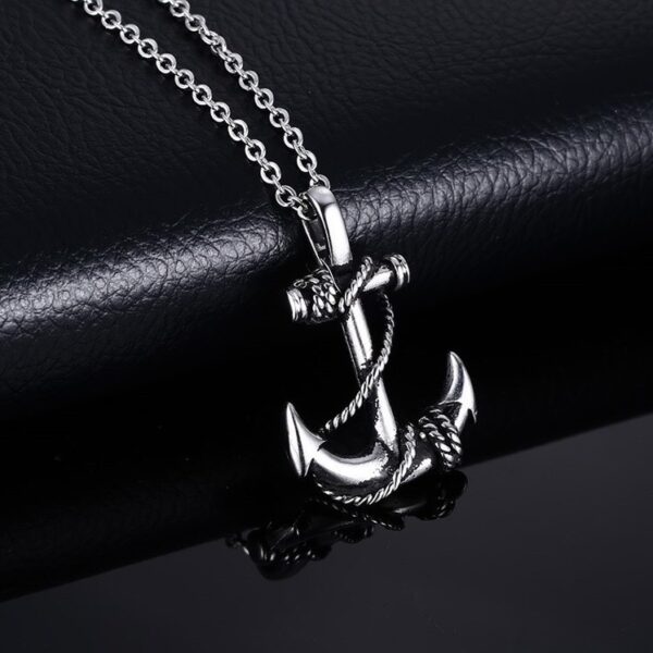 Wholesale Anchor Pendants Alloy Necklaces