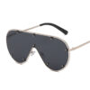 Wholesale PC Metal Large Frame Hollowed-out Women's Sunglasses