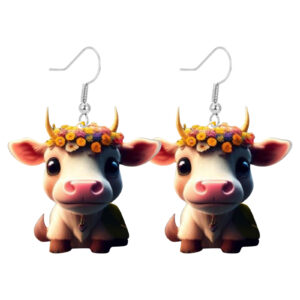 Highland Cow Earrings 2