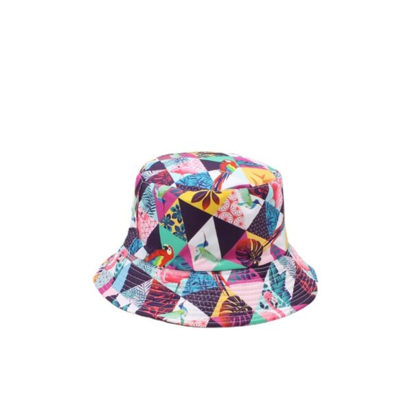 Wholesale Polyester Cotton Printed Double Sided Bucket Hat