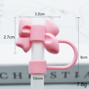 Silicone light powder bow 10mm / Bagged without straw