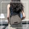Wholesale Thousand Bird Mesh Canvas One Shoulder Crossbody Bag