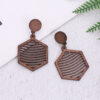 O1CN013FXwwg1ftMUcQlRDl_3172764064-0-cib Wholesale Vintage Geometric Hollow Line Wood Chip Earrings