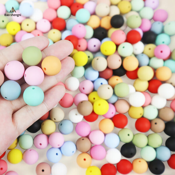 Wholesale 12mm Silicone Beads DIY for Beadable