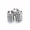Wholesale Lucky Angel Numbers Stainless Steel Rings