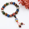 O1CN013InR2f1Wvo0P6IQAC_2214774342851-0-cib Wholesale Incense Gray Glazed Buddha Beads Multicolored Treasures Tunjin Beast Bracelet