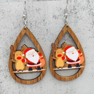 JE1113D / Wooden earrings
