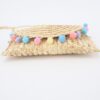 Wholesale PU Woven Single Shoulder Crossbody Wheat Straw Woven Bags