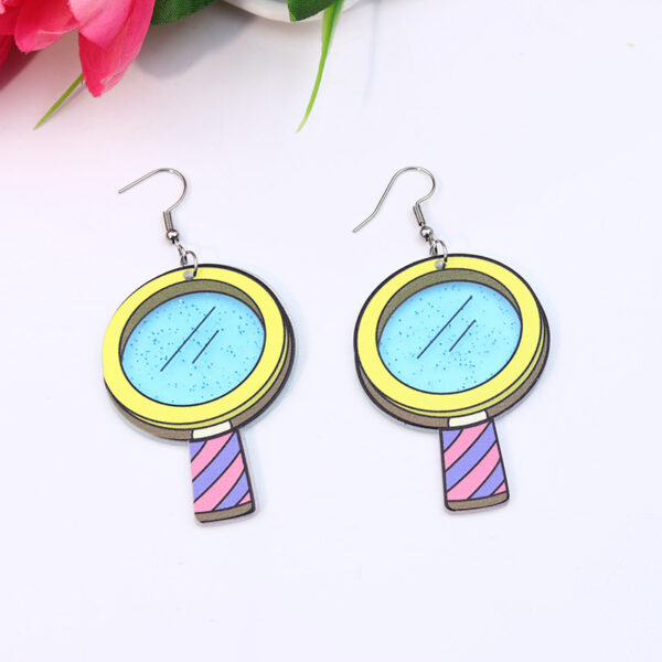 Wholesale Teacher's Day Acrylic Earrings