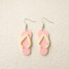 Wholesale Slippers Acrylic Earrings