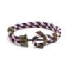 Wholesale Navy Anchor Alloy Bracelet