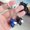 Wholesale Metal Motorcycle Helmet Creative Key Chain