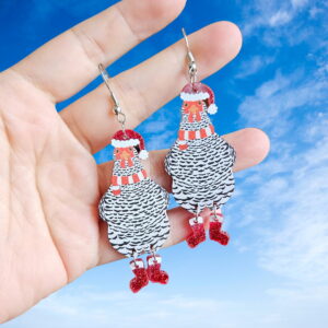 P59 black and white chicken