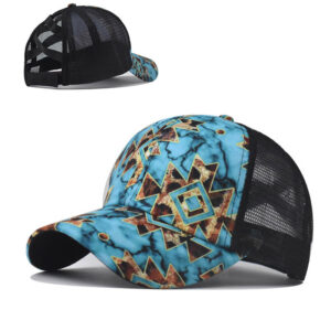 Wholesale Cotton Aztec Printed Baseball Cap