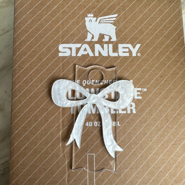 Wholesale Bow Water Ripple Tumbler Tag 40oz Ice Cup 2nd Generation Cup Lid Label