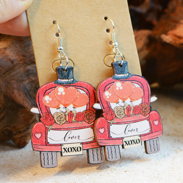 O1CN013QonTk2HKyAw3VJaj__3294559133-0-cib Wholesale Valentine's Day Car XOXO Earrings