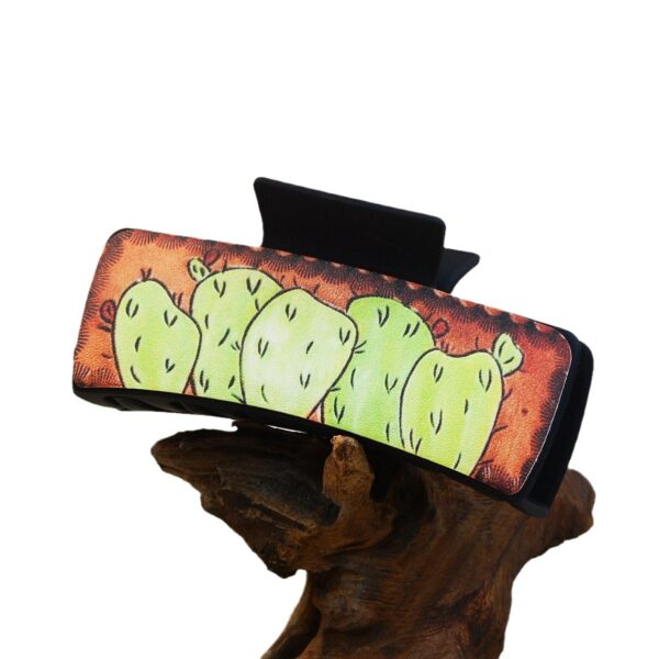 O1CN013TUsig2HKyDKtrJD5_3294559133-0-cib Wholesale of Western Style Cactus Plastic Hair Clips and Shark Clips