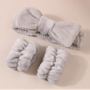 Grey -3-Piece Set (wrist is 3 hand stitches)