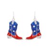 O1CN013V1uDi1POBcVYhygW_2213249061830-0-cib Wholesale American Independence Day Flag Wings Boots Earrings