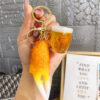 Wholesale BBQ Chicken Wings Beer Night Snack Keychains