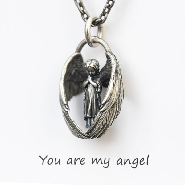 O1CN013WxGrk1PSJ8yaRMIJ_2206510641839-0-cib Wholesale Angel Wings Alloy Necklaces