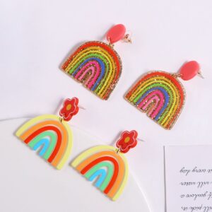 O1CN013ab6Qh1K1Dbc0vpfU__2863701103-0-cib Wholesale Colorful Bohemian Rainbow Earrings