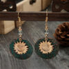 O1CN013b9WdG1qyMQF2d9E6_2206372095564-0-cib Wholesale Vintage Bohemian Sunflower Alloy Earrings