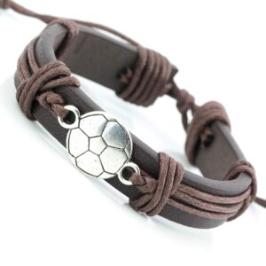 Brown rope + Football