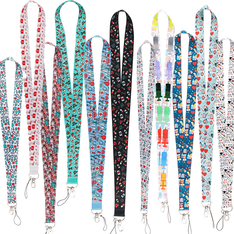 Wholesale Cartoon Doctor Series Phone Lanyard Keychains