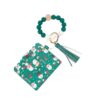 O1CN013cffP21b72EoWWHc9_2208367413417-0-cib Wholesale Christmas Card Holder Silicone Beaded Wrist Keychain