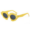 Wholesale Jelly Color Chrysanthemum PC Sunglasses
