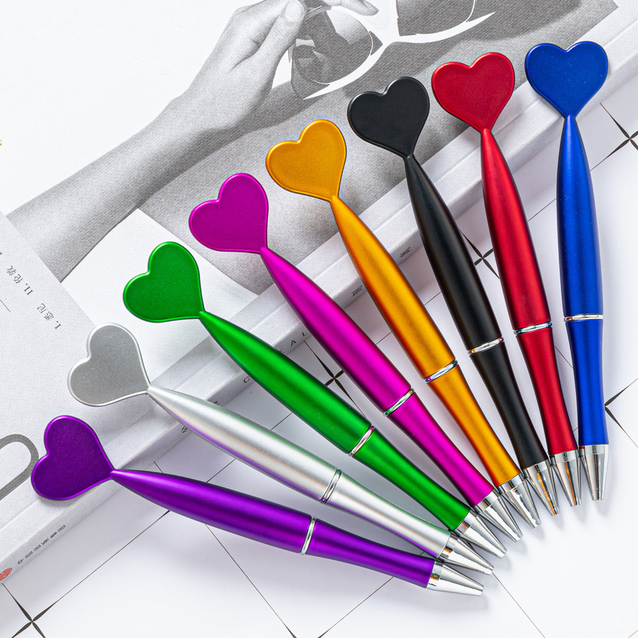 Wholesale Plastic Love Ballint Pen