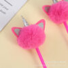 Wholesale Plastic Plush Cartoon Ballpoint Pens