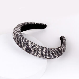 Zebra pattern headband