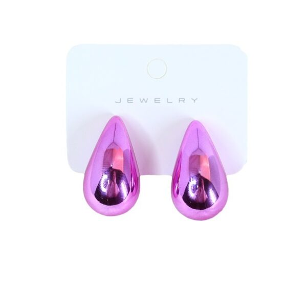 Wholesale Water Drop Acrylic Earrings