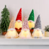 Wholesale Christmas Sequins with Lights and Faceless Doll Ornaments